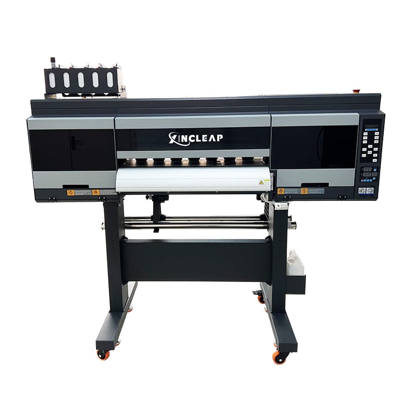 Advanced White Ink Circulation System can be used to transfer print onto the garment.